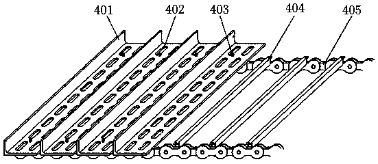 Tool-type gravity mud separation device