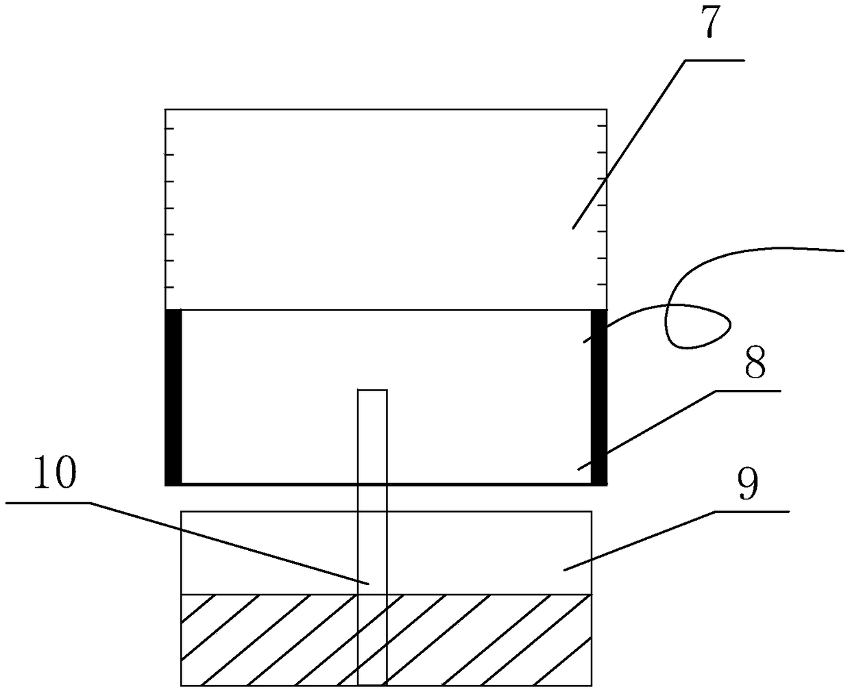 Rock and soil measuring and teaching device based on intelligent smoothened and pressurized aggregate