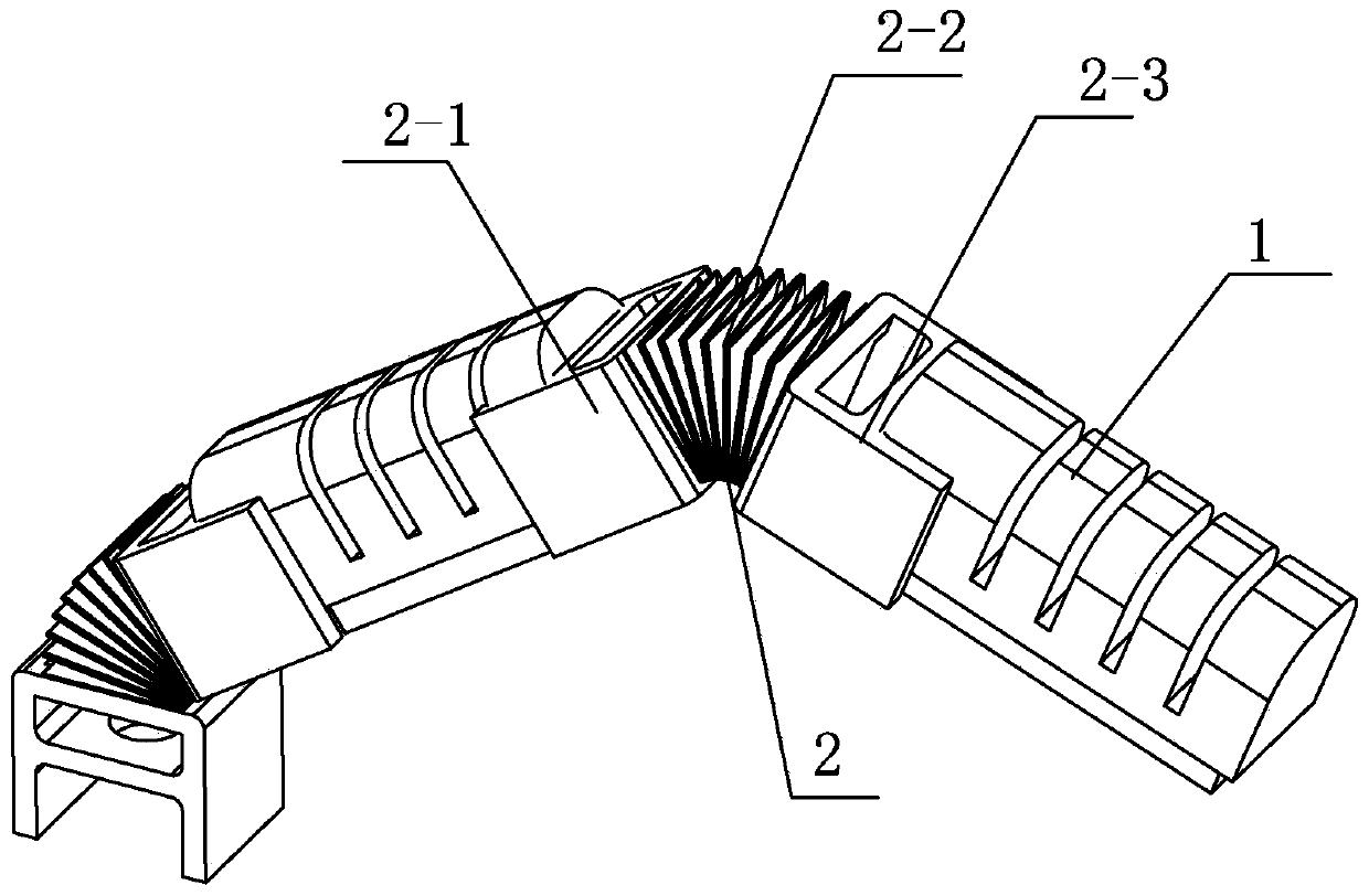 Variable stiffness cavity dividing soft manipulator using paper folding mechanism