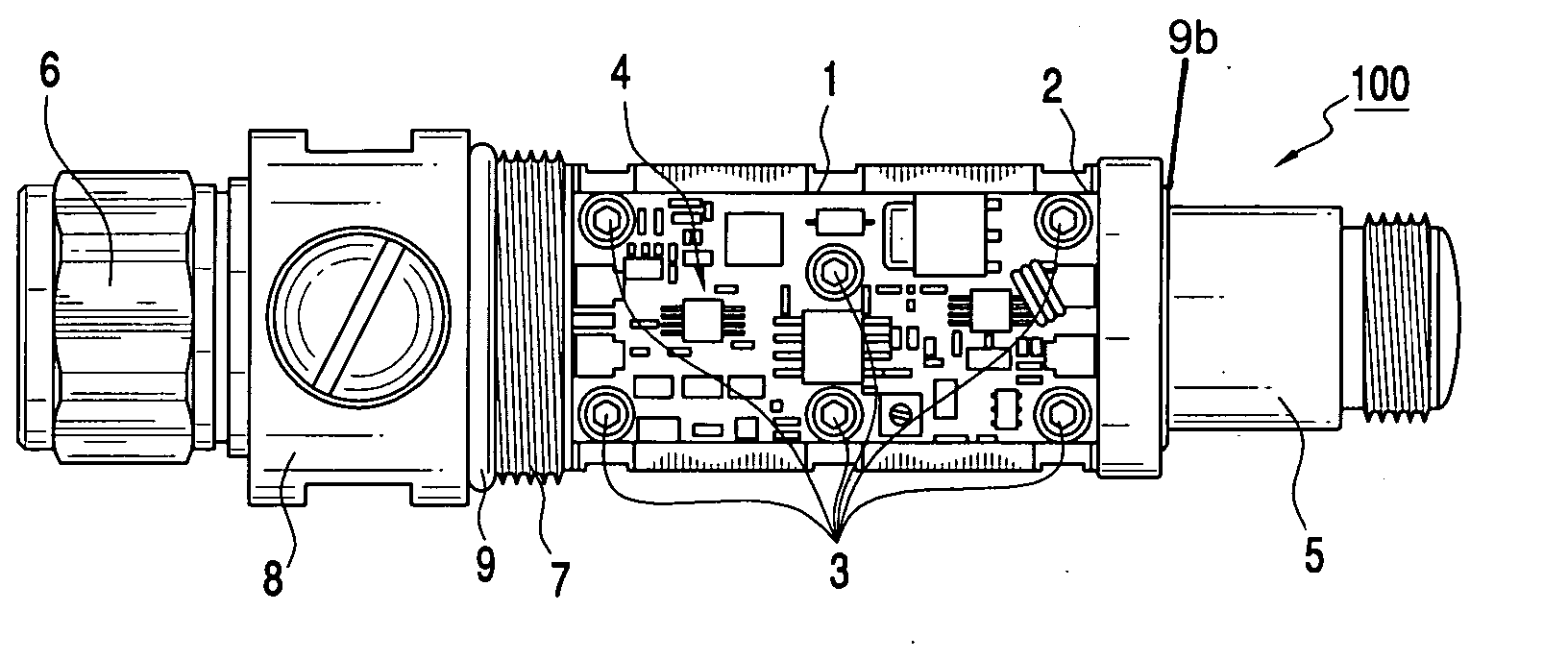 Miniature bidirectional amplifier