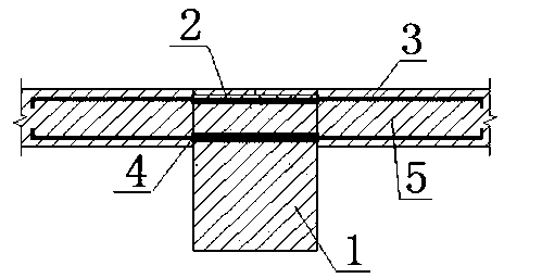 Method for constructing wall pulling steel bars in frame column and structure thereof