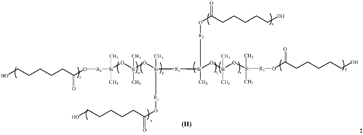 Solvent type double-component, high-smoothness vanish composition as well as preparation method and application