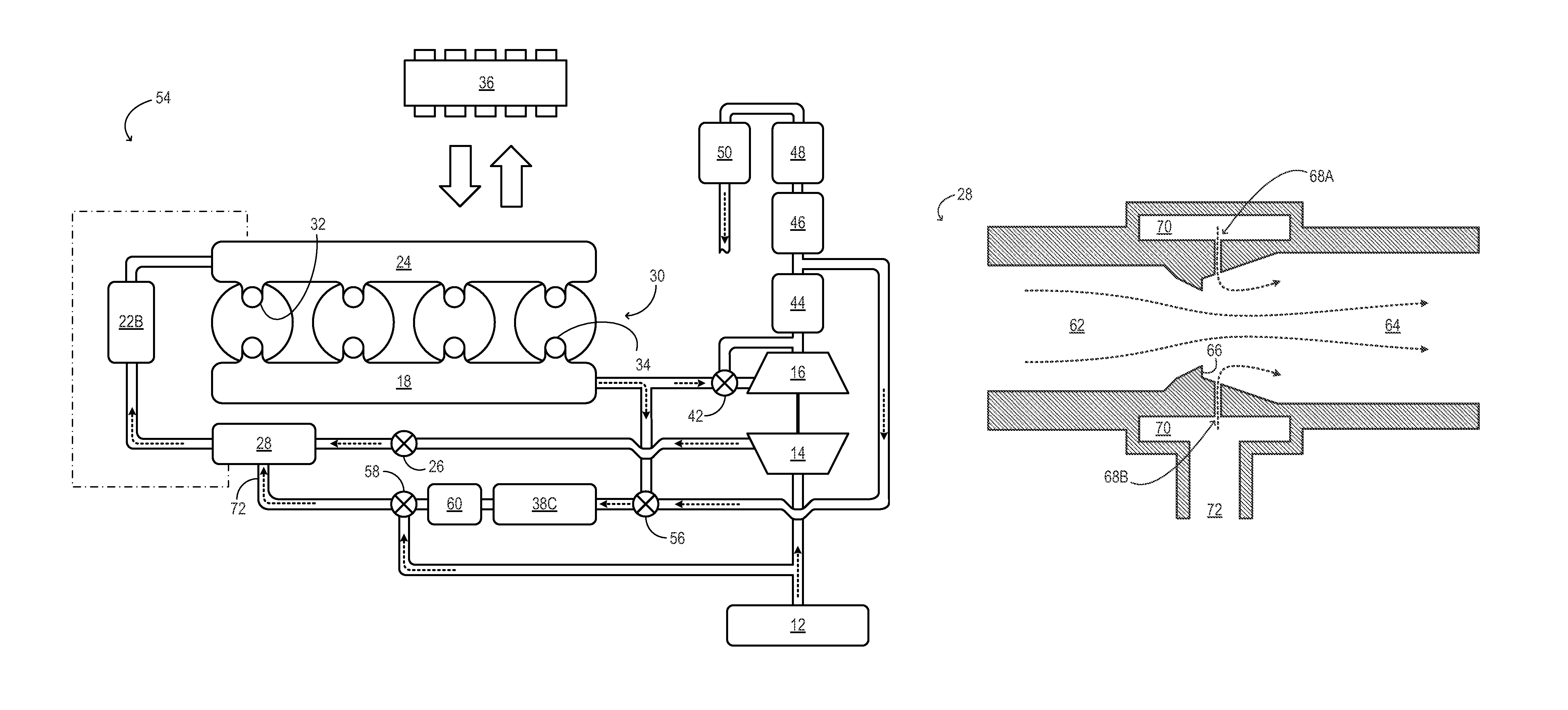 EGR mixer for high-boost engine systems