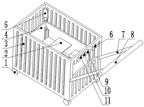 Spliced type intelligent child carrier and splicing method thereof