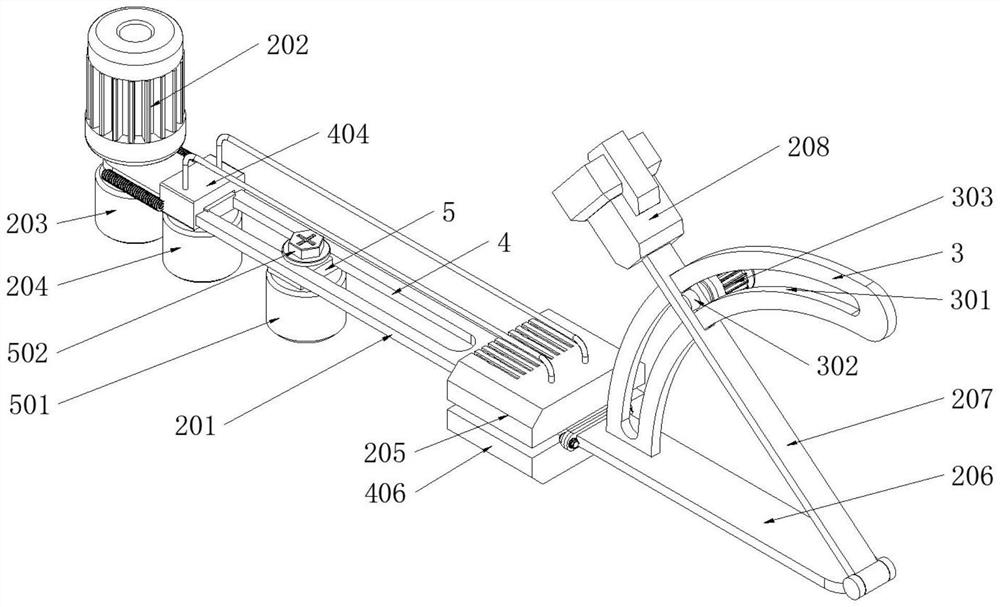 Rail-mounted live information acquisition device for building BIM (Building Information Modeling) model