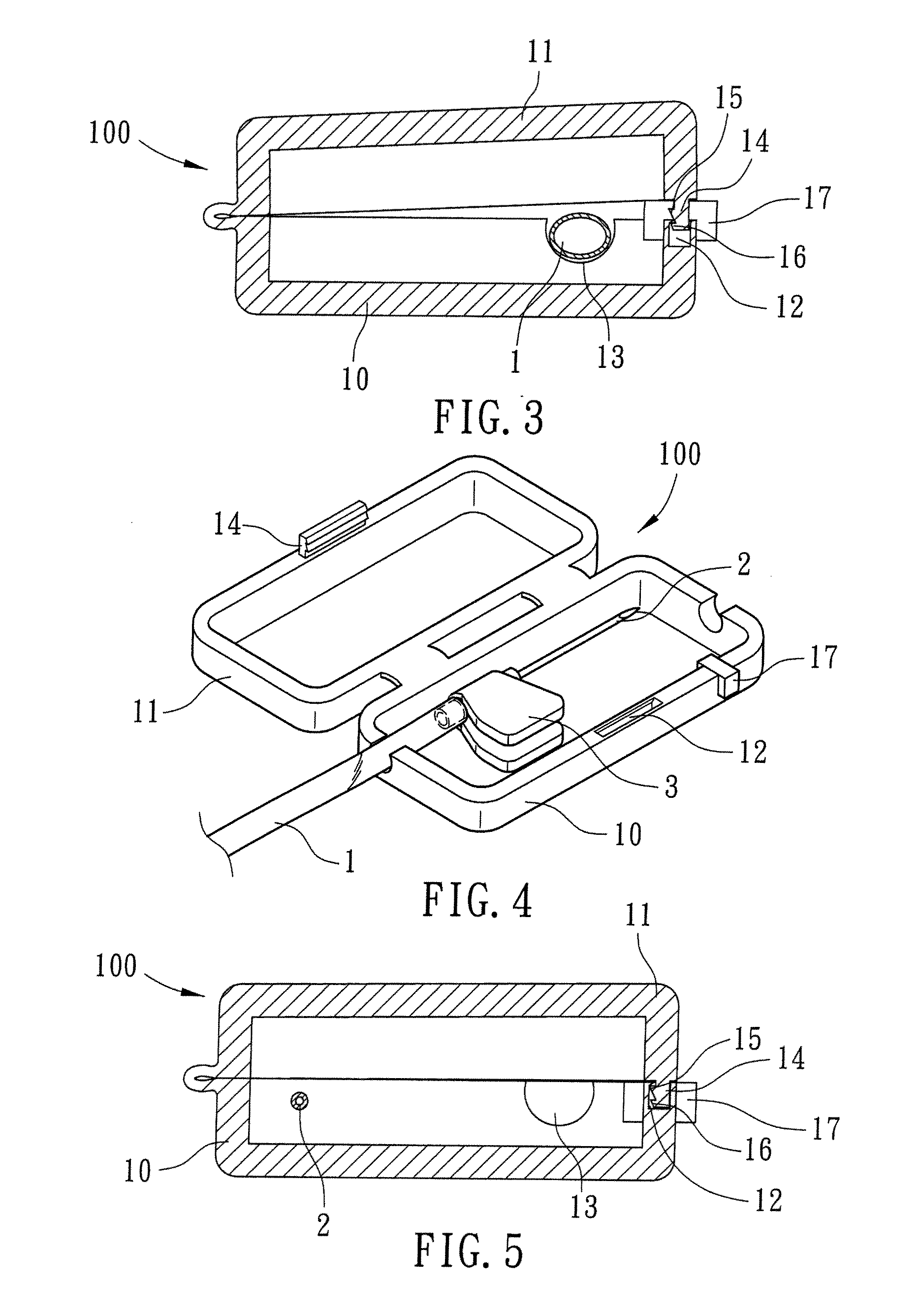 Safety box for intravenous infusion set