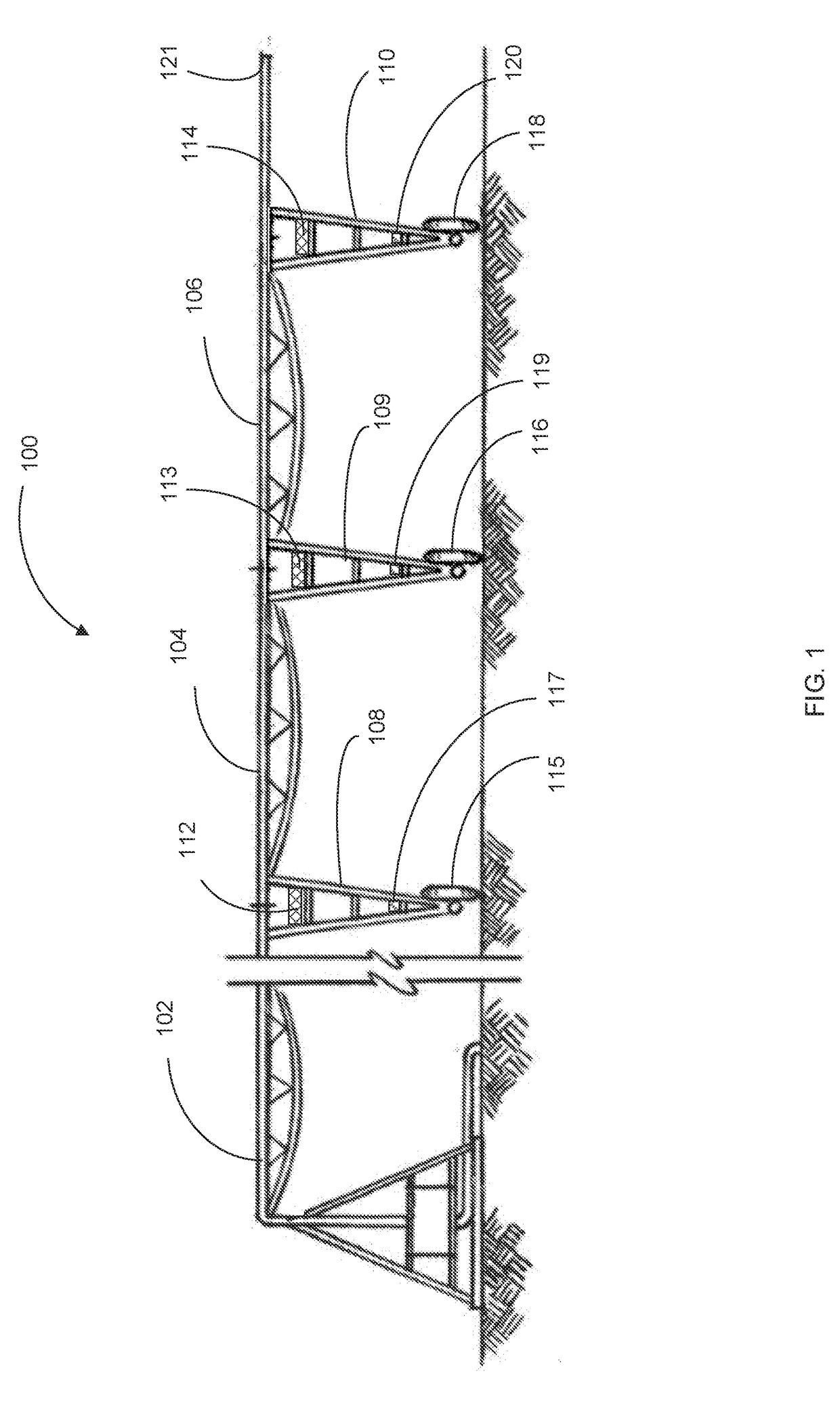 Electronic braking system for an irrigation machine