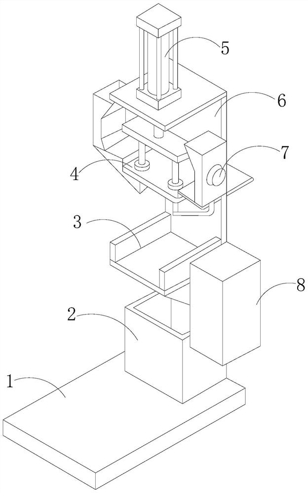 Riveting machine for riveting of circuit boards