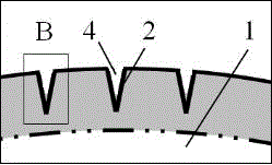 Hot-rolling work roll with micron-grade tungsten carbide enhancement layers and manufacturing method thereof