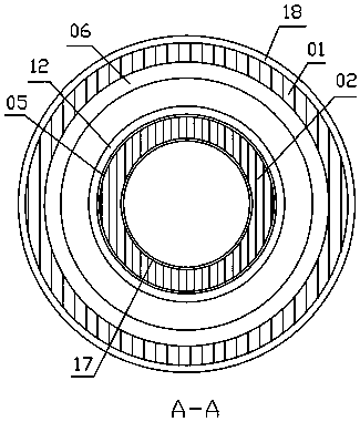 Ground pipeline corrosion prevention device for oil field and operating method