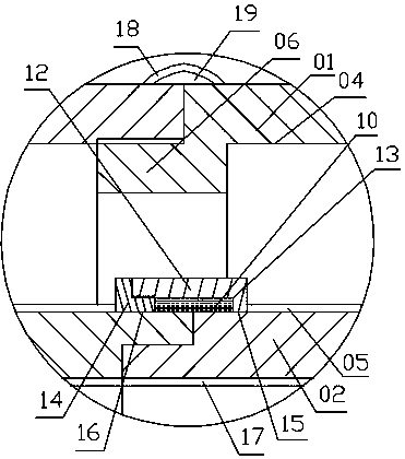 Ground pipeline corrosion prevention device for oil field and operating method