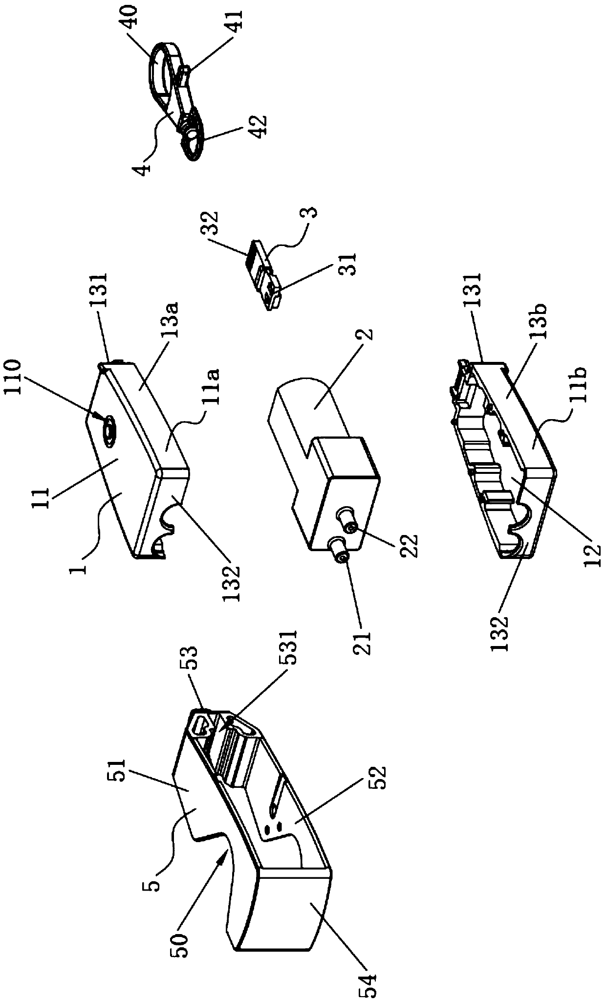 Zipper piece with air exhaust/air charging function