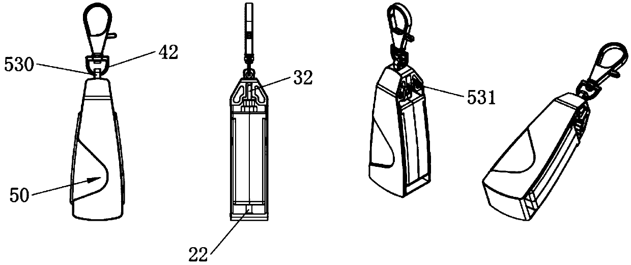 Zipper piece with air exhaust/air charging function