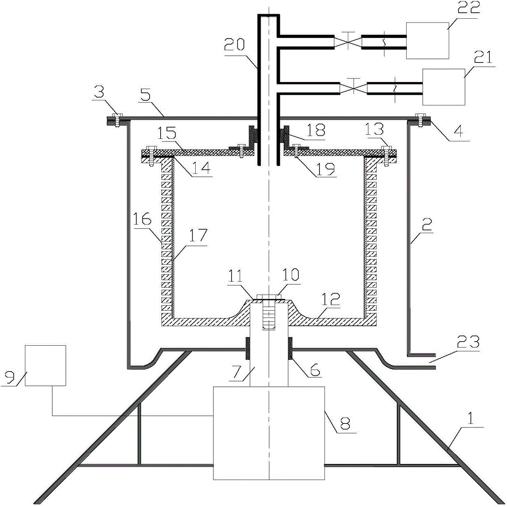 Fine-grain material centrifugal filtering and dewatering device