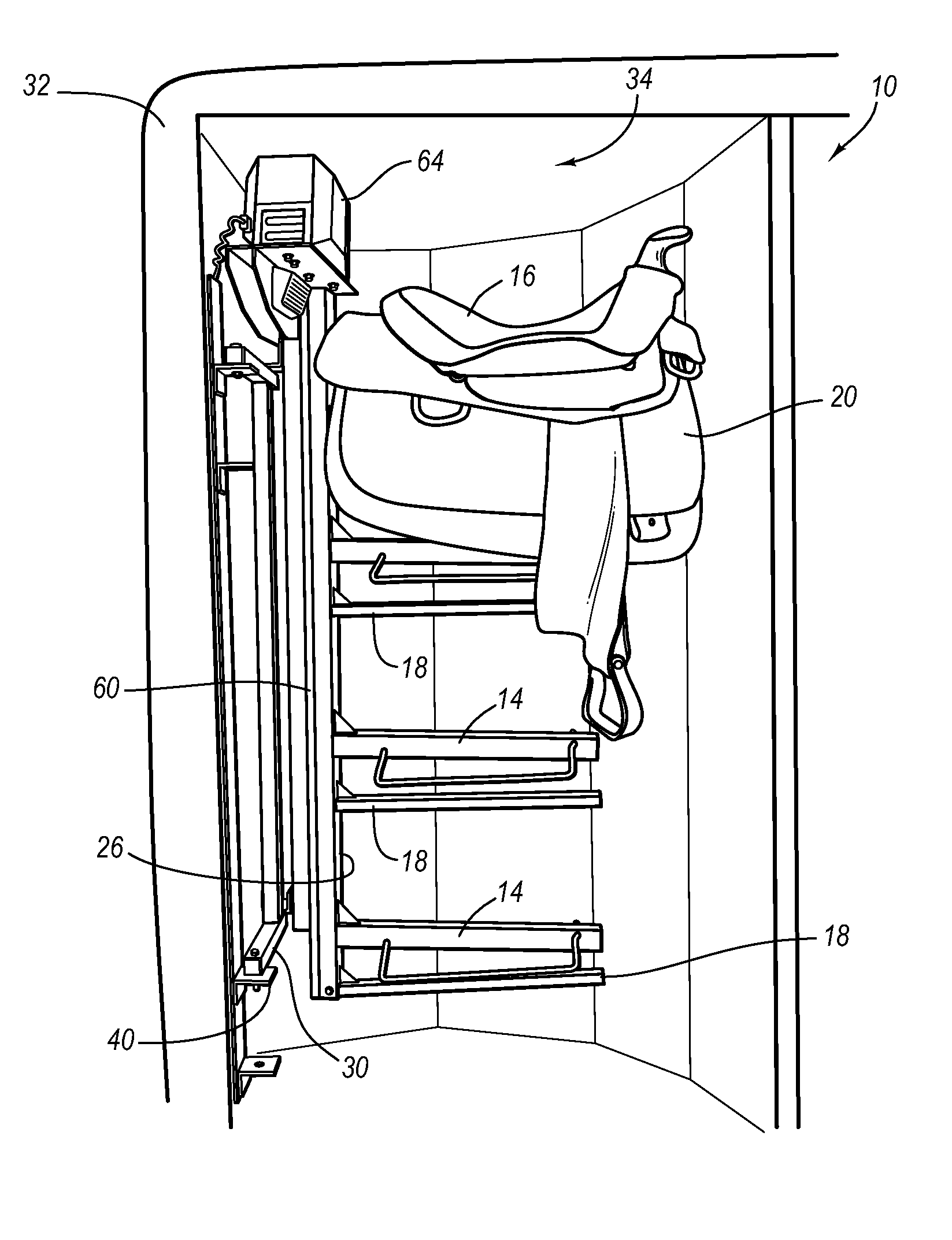 Saddle rack