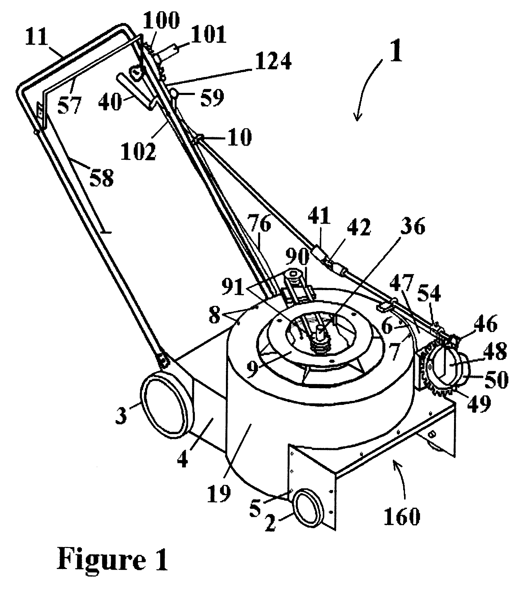 Combination yard maintenance apparatus