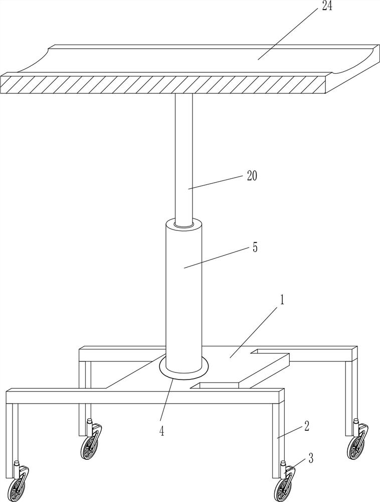 A fire pipe installation supporter