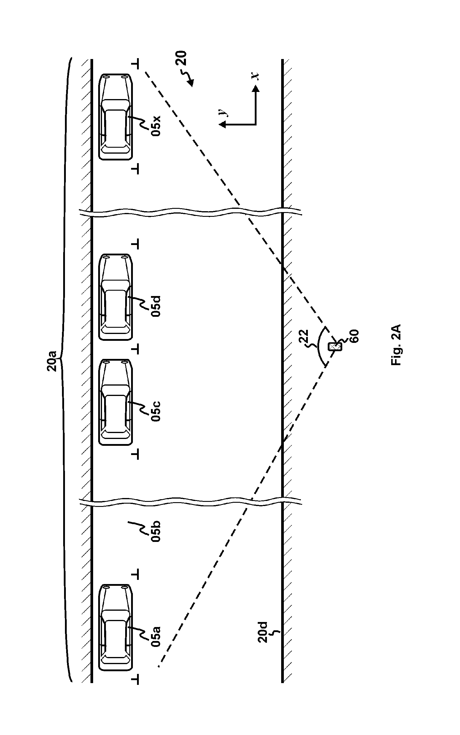 Large-area parking-monitoring system