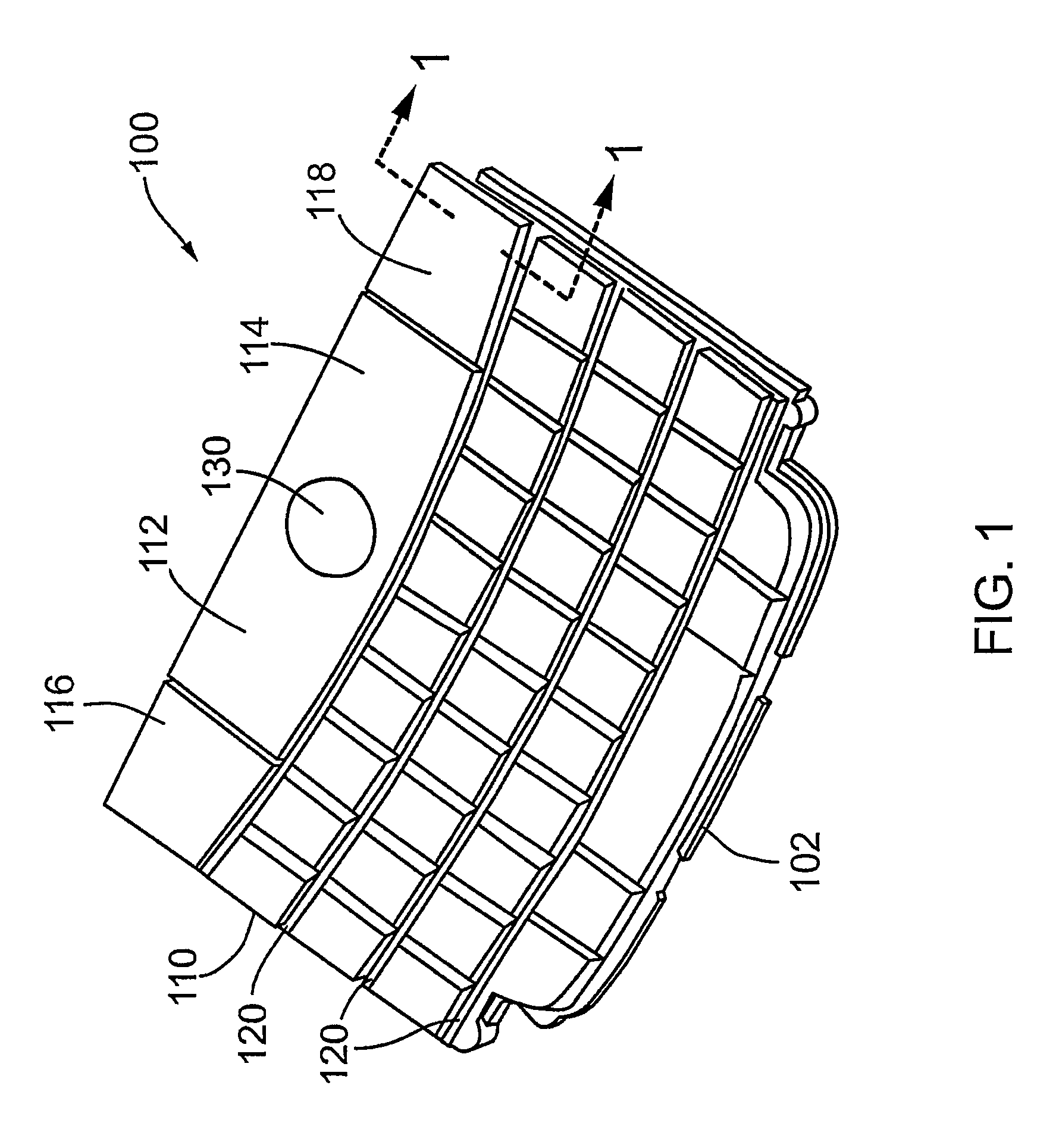 Keypad with water and dust protection