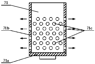 Liquid alloy dry granulation and methane steam reforming waste heat recovery device and method