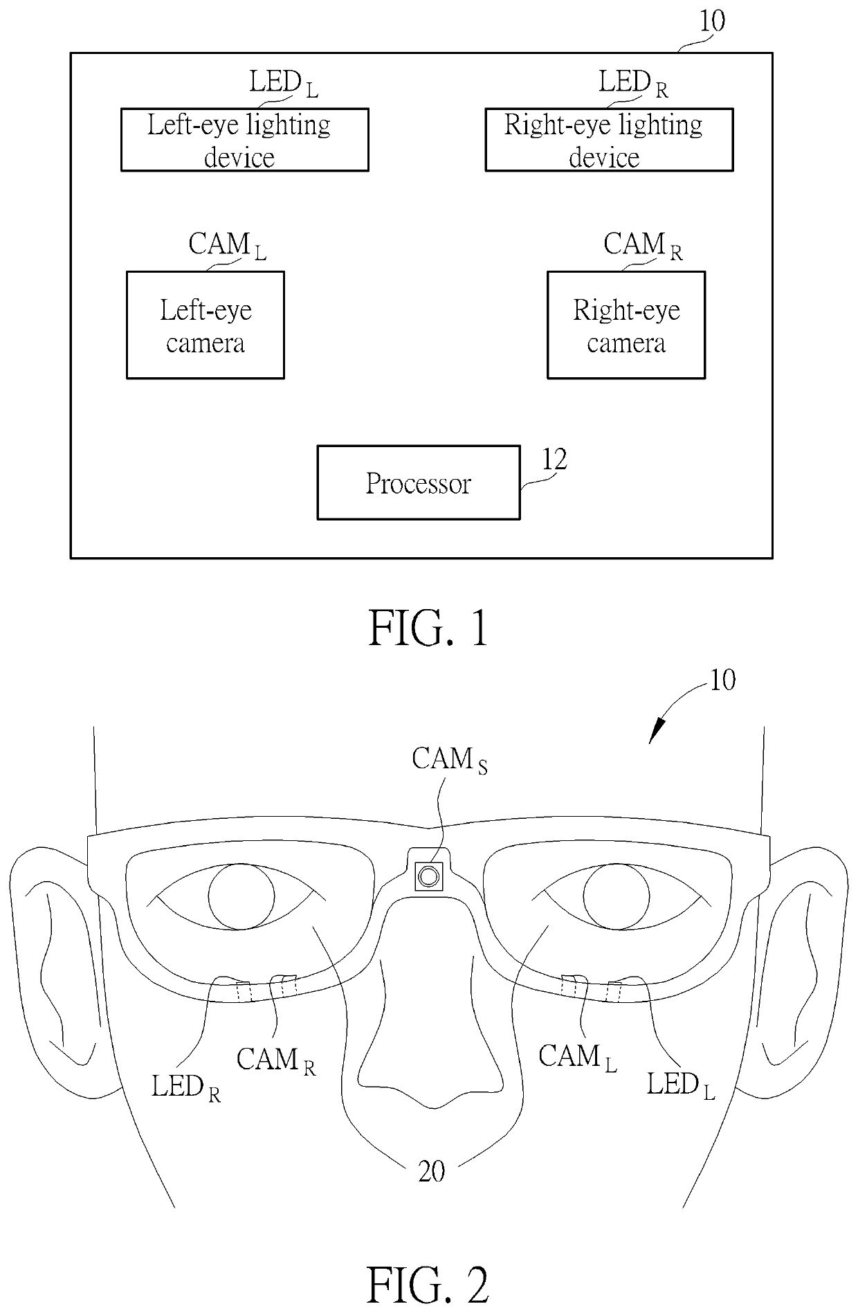 Method of calibrating eye-tracking application and related optical system