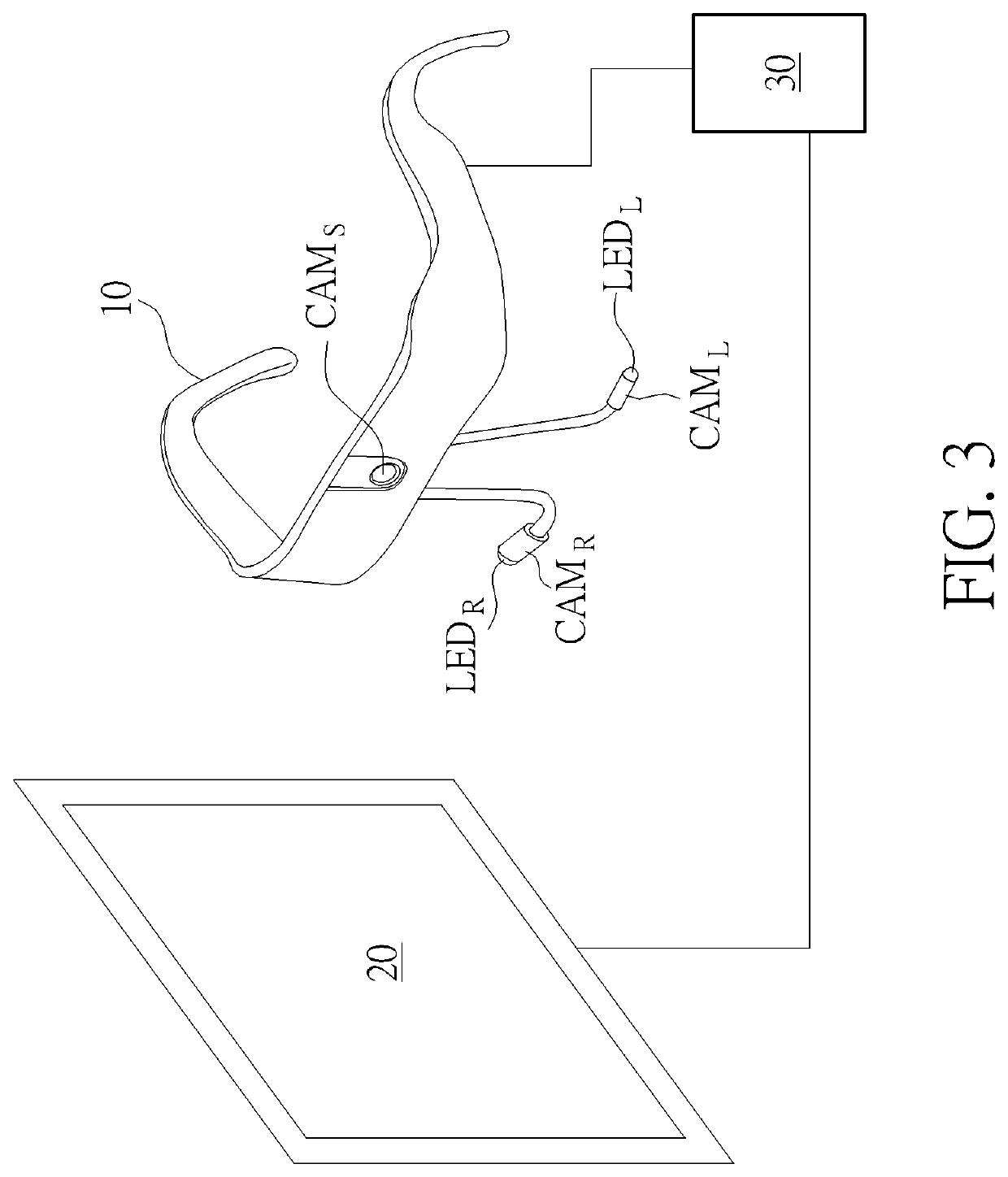 Method of calibrating eye-tracking application and related optical system