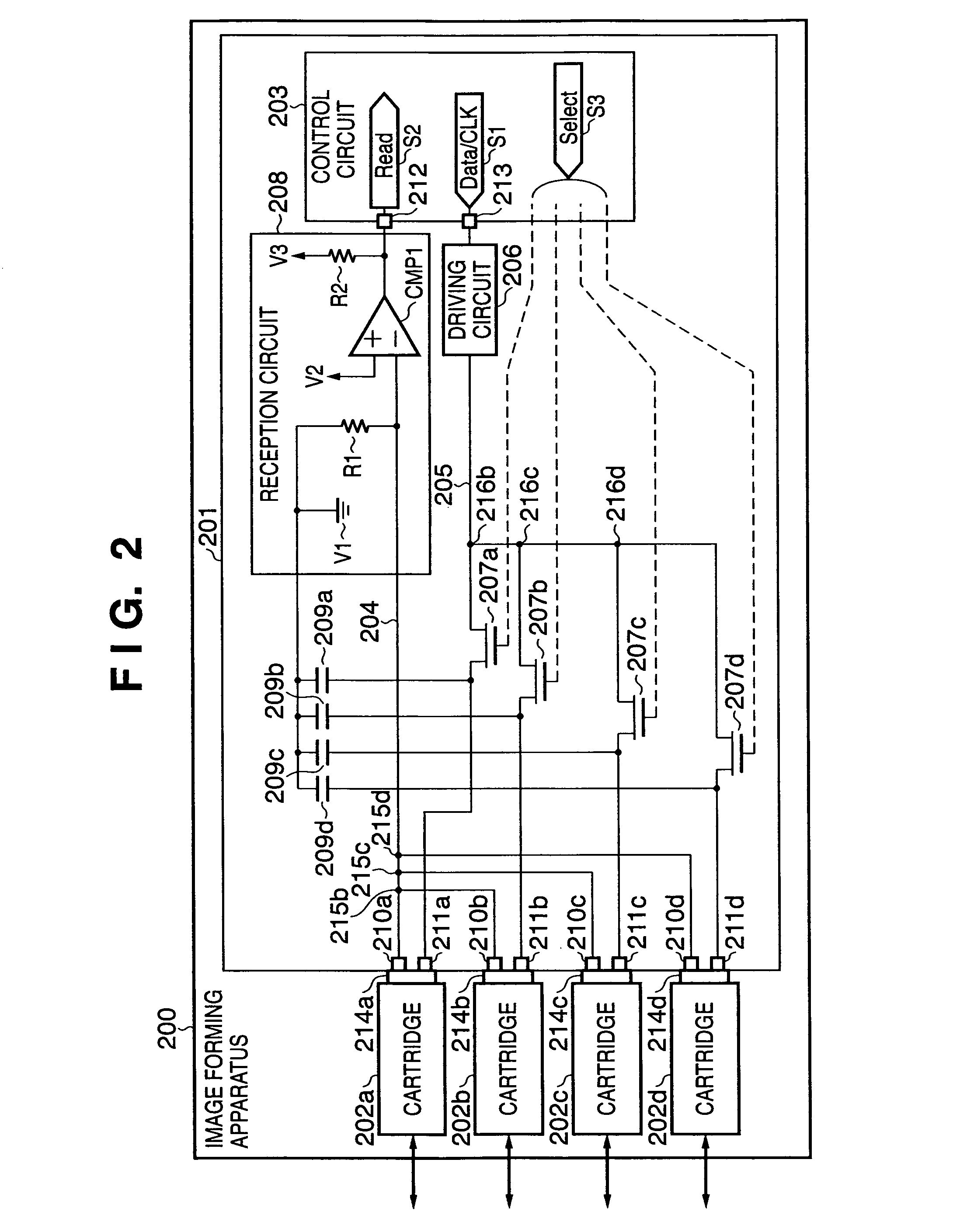 Image forming apparatus, communication device, and cartridge