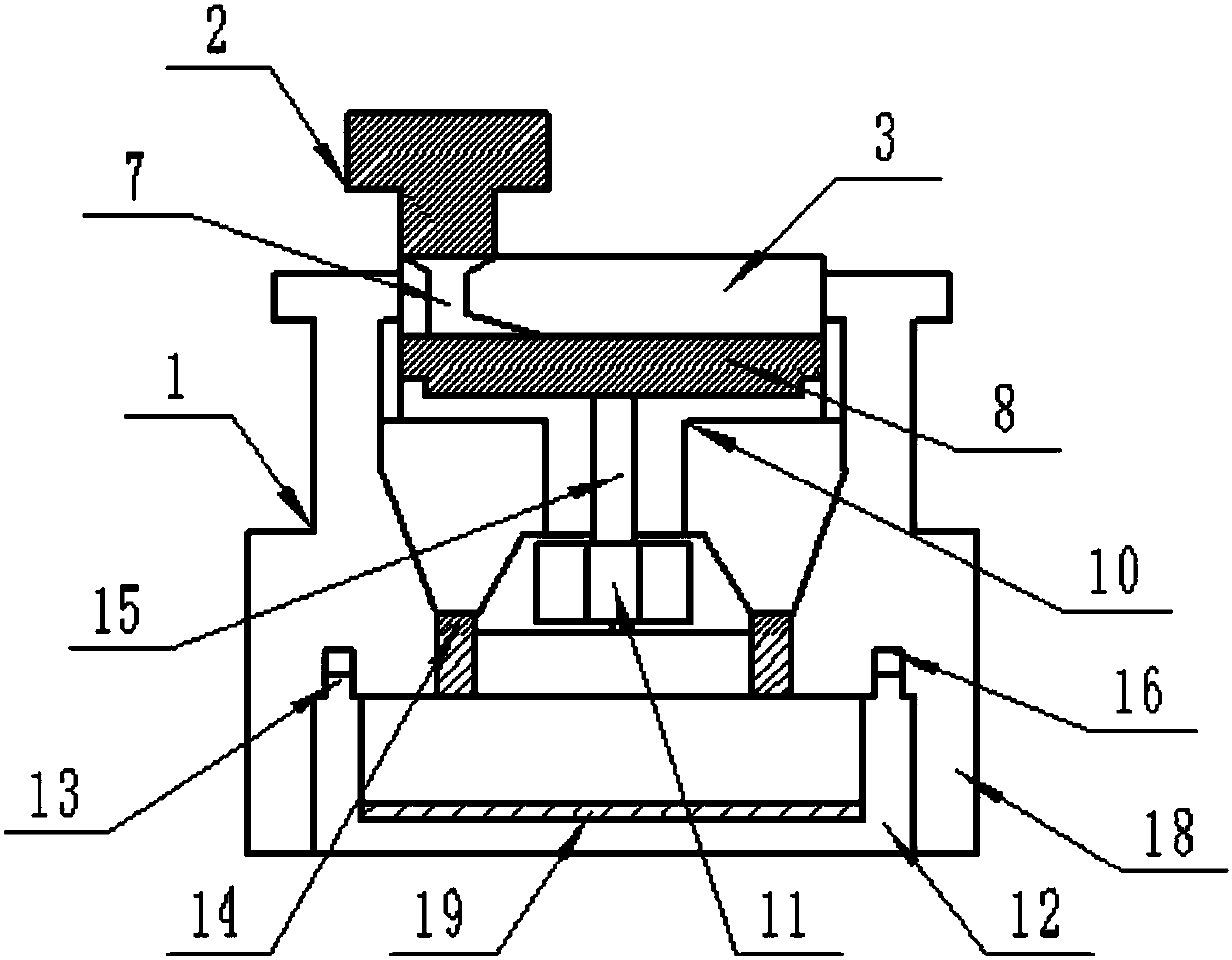 Traditional Chinese medicinal material continuous grinding device for medical treatment