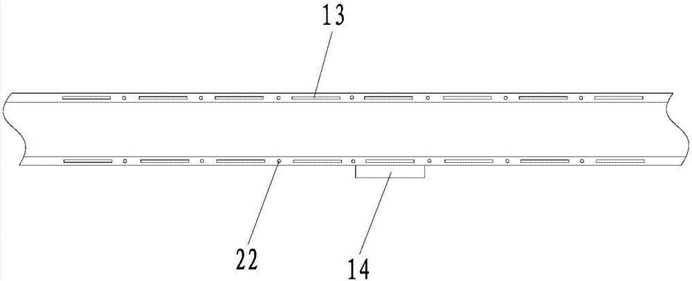 High temperature deep well goaf filling slurry conveying system and method with cooling function