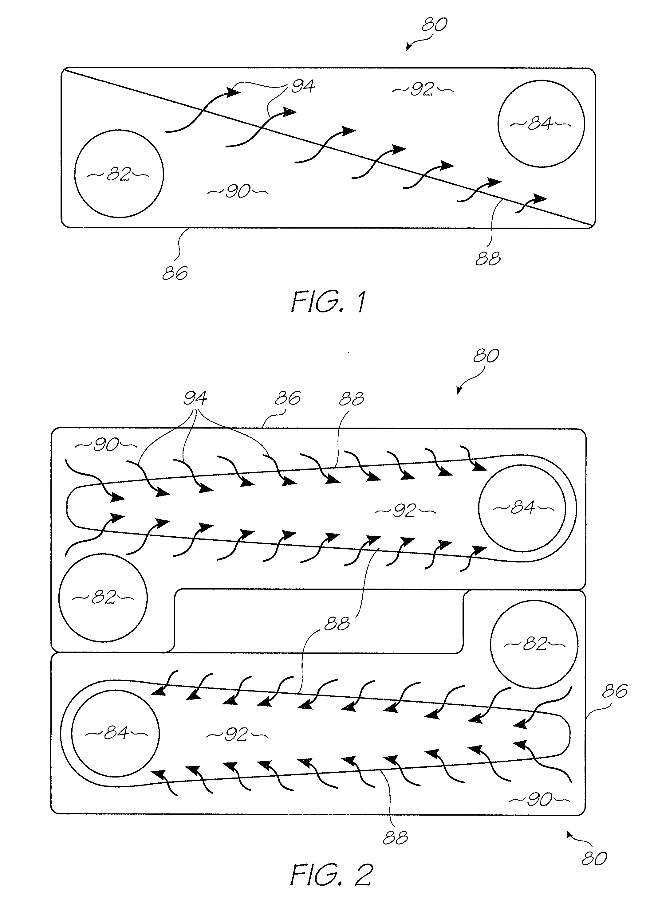 Compact ink filter assembly