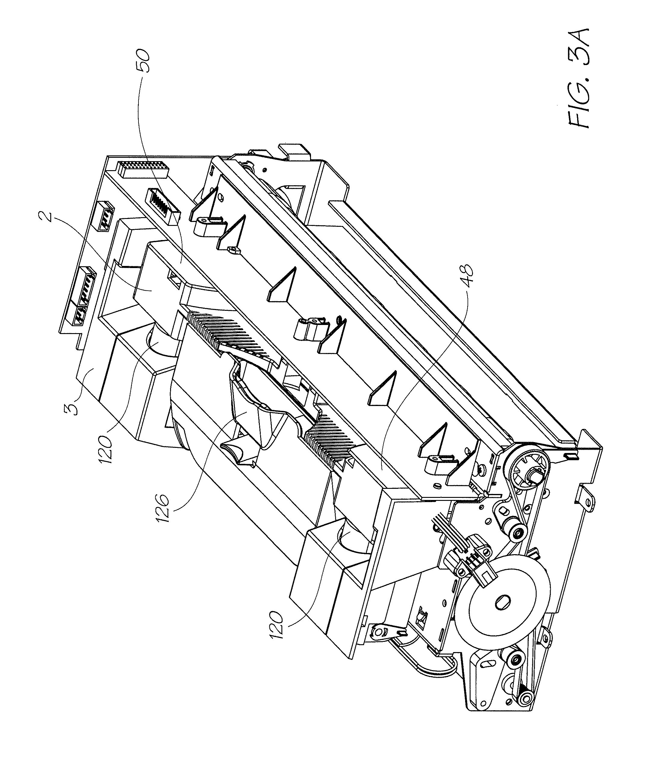 Compact ink filter assembly