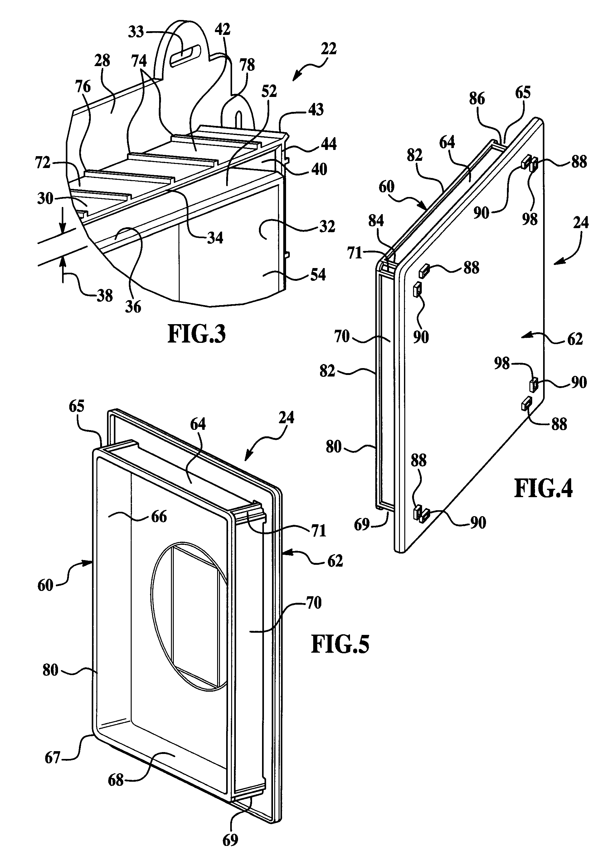 Multidirectional mounting bracket assembly for exterior siding