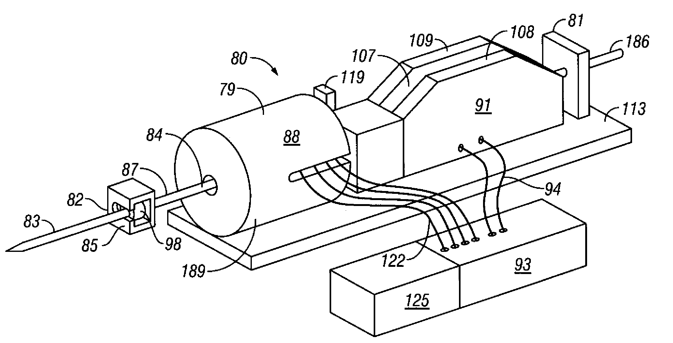 Method and apparatus for penetrating tissue