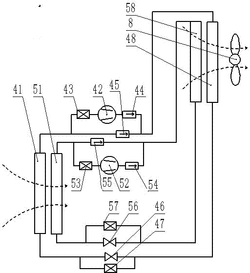 Novel energy-saving air conditioner for computer room