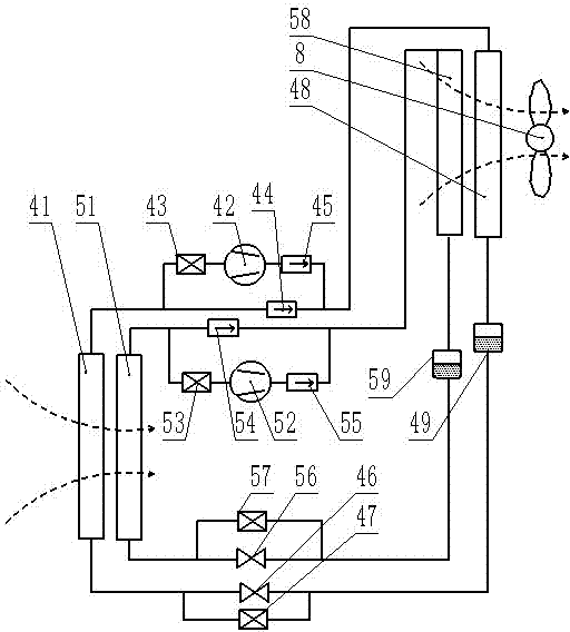 Novel energy-saving air conditioner for computer room