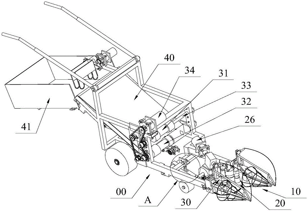 Leaf vegetable harvester