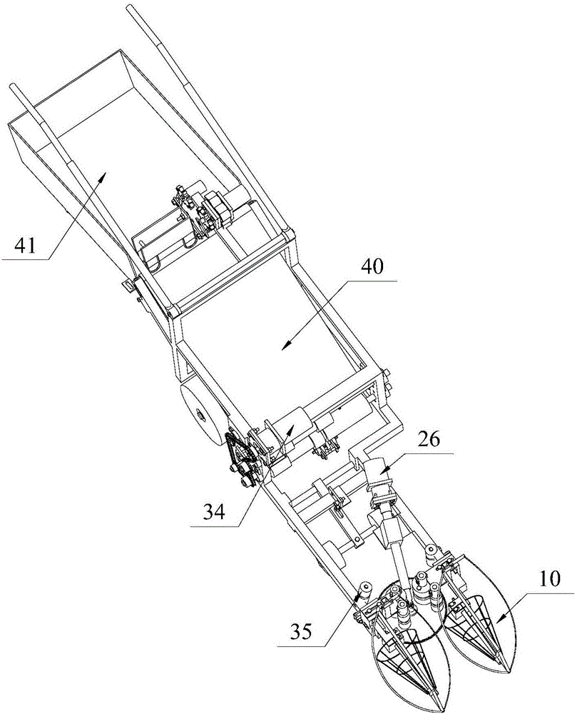 Leaf vegetable harvester