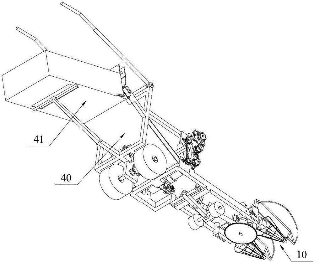 Leaf vegetable harvester