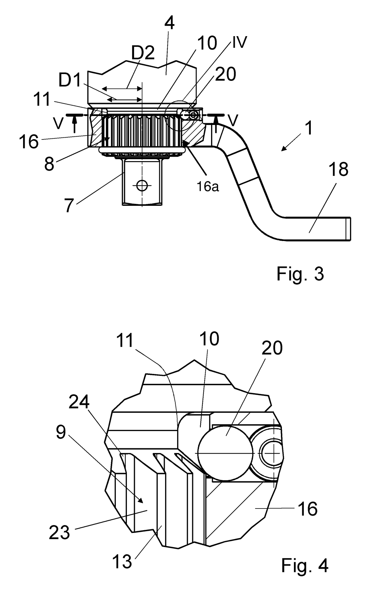 Assembly Comprising a Support Bracket, Which Diverts Reaction Torques, and a Power Screwdriver