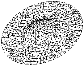 Multi-constrained numerical control machining trajectory generation method for triangular mesh model