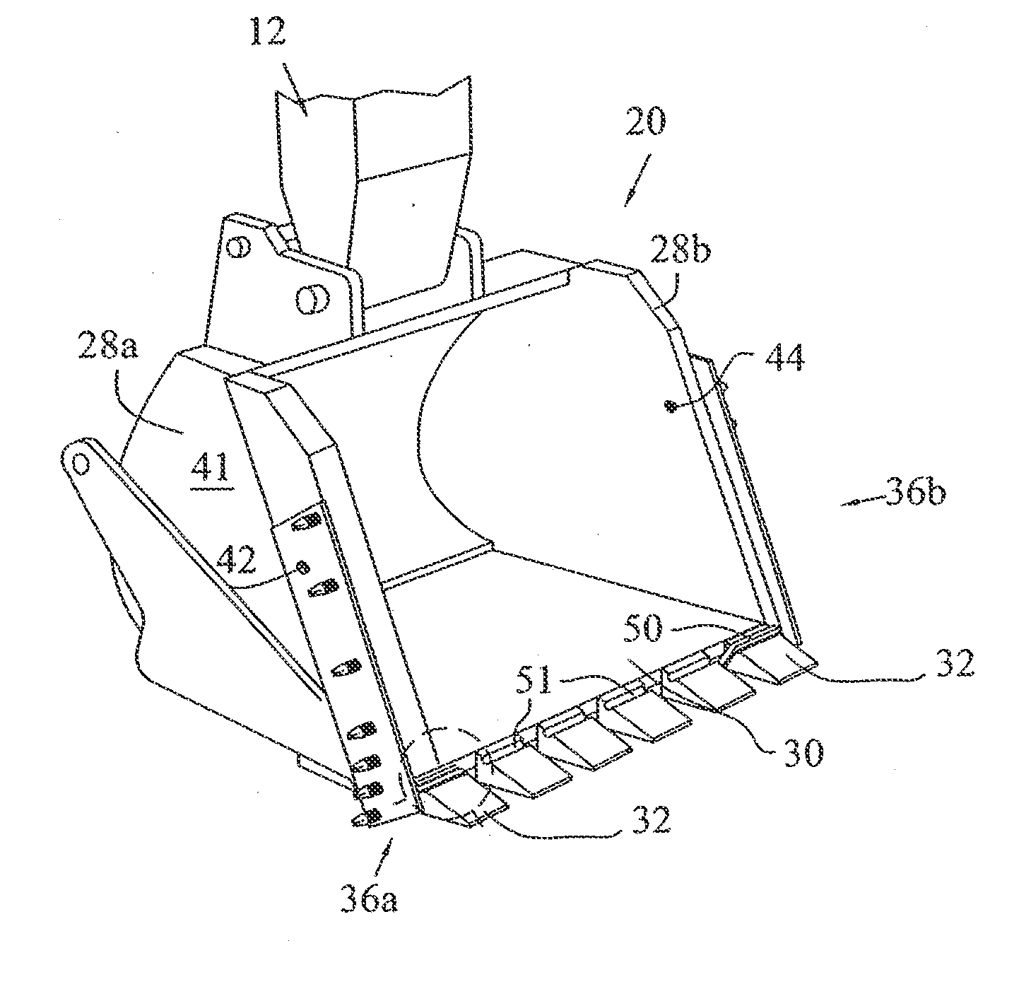 Trench wall ripper apparatus