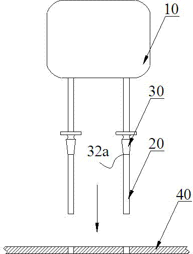 Convenient-to-mount thin-film capacitor