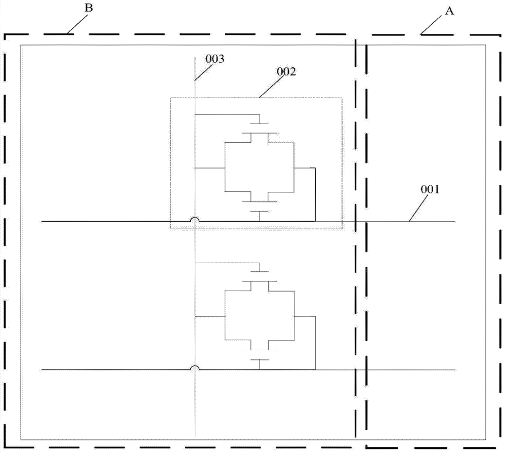 A kind of array substrate, liquid crystal panel and display device