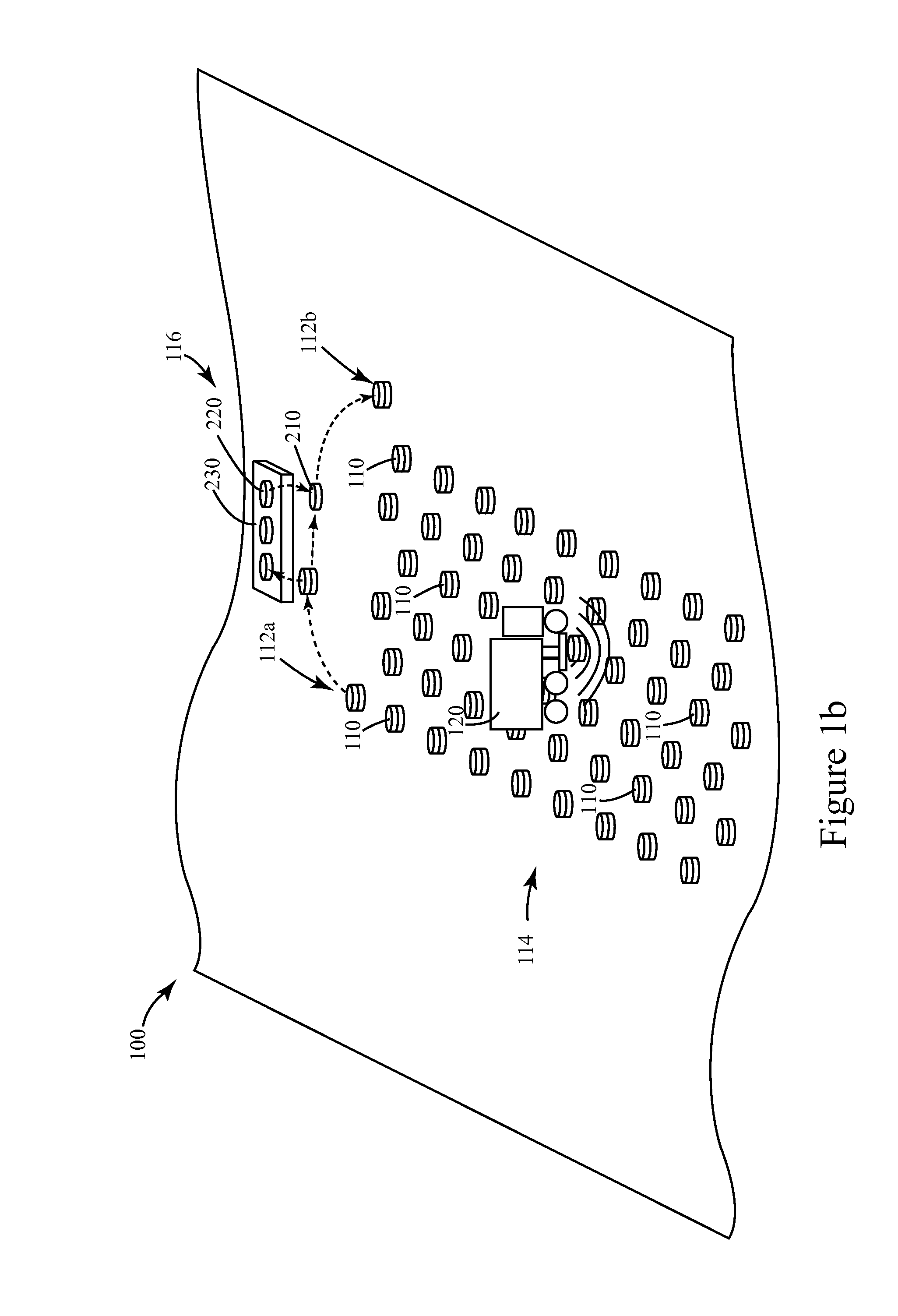 Geophysical survey node rolling method and system