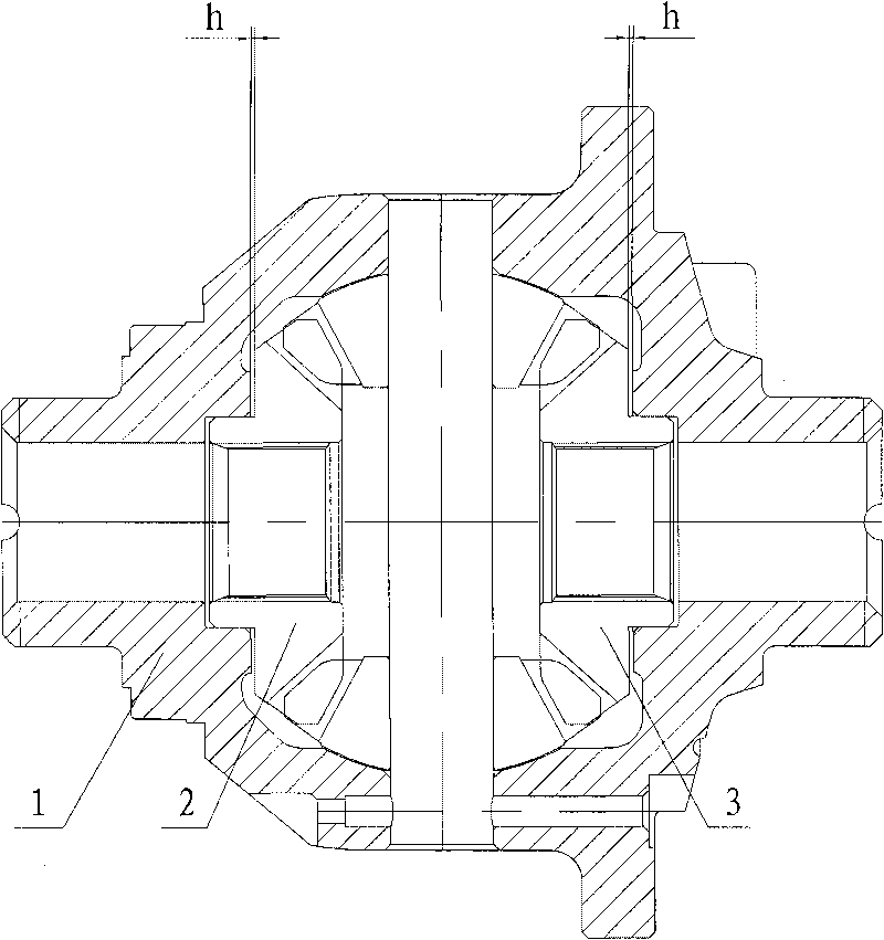 Chip selecting machine for measuring half axle gear clearance of differential mechanism