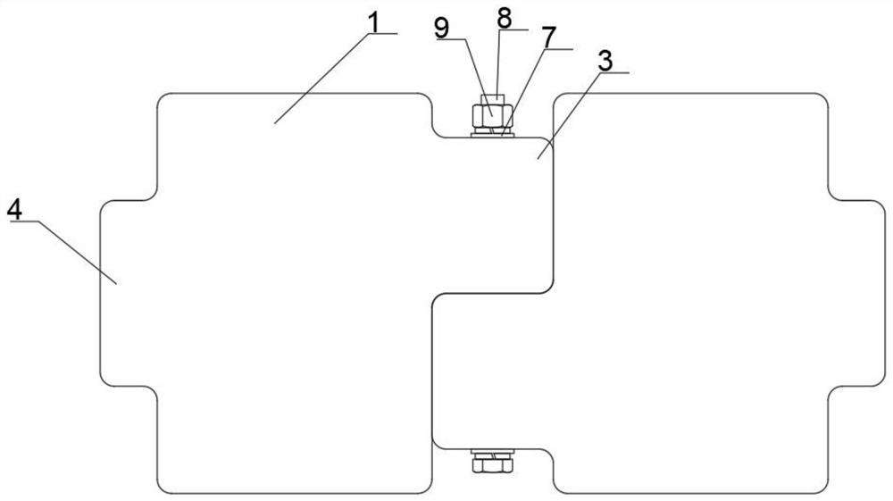 Elevator counterweight block and installation method thereof