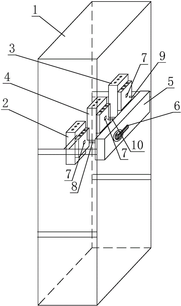 Control cabinet of manually operated machine installation with fire control pump star bugle firing