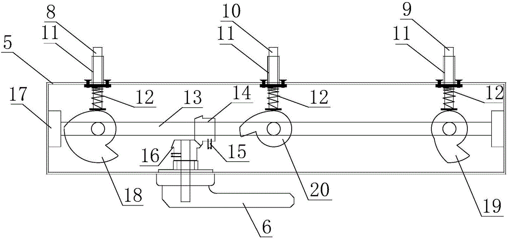 Control cabinet of manually operated machine installation with fire control pump star bugle firing