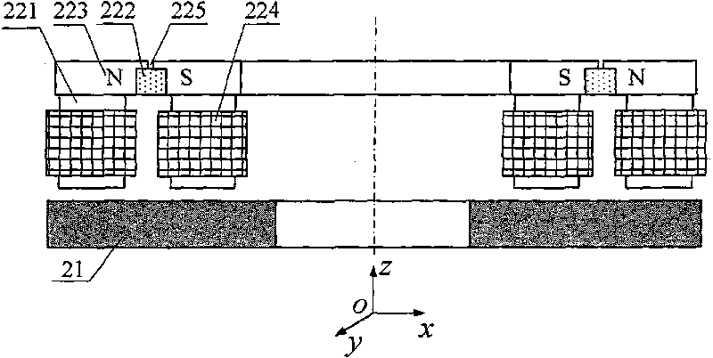 Vertical shaft maglev wind power generator