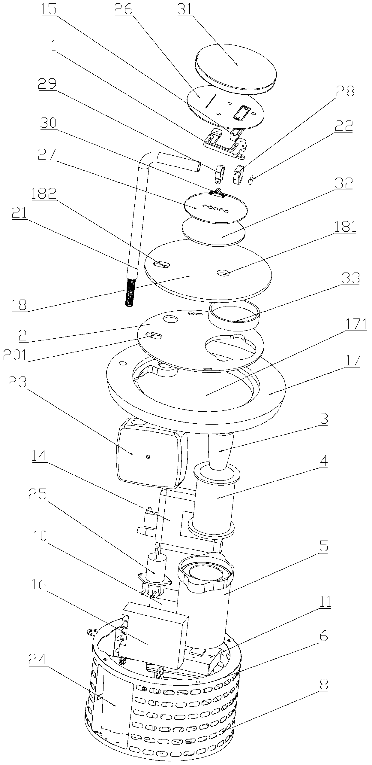 Automatic liquid dropping machine